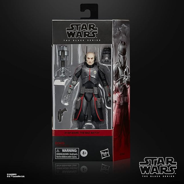STAR WARS The Black Series Echo Toy 6-Inch-Scale The Bad Batch Collectible Action Figure and Accessory, Toys Kids Ages 4 and Up