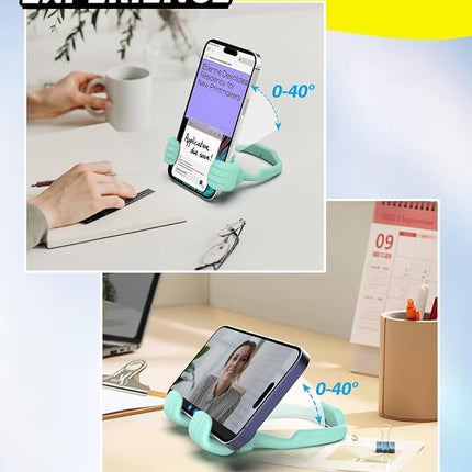 Stocking Stuffers for Men Women Teens Kids Gifts for Men Christmas: Thumbs Up Lazy Phone Stand Holder Funny Gadgets Teenage Boys Girls Dad Father Mother Mom Husband Wife Adults Who Have Everything