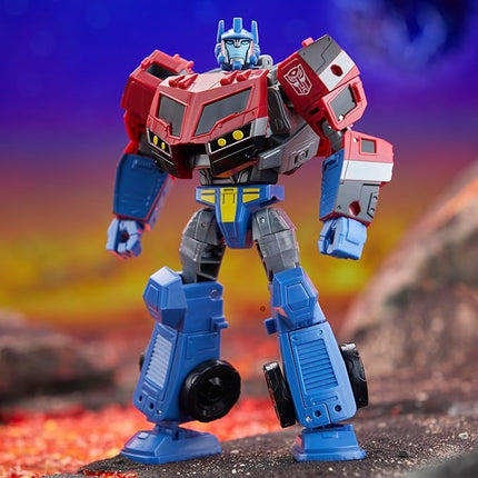 Transformers Legacy United Voyager Class Animated Universe Optimus Prime, 7-Inch Converting Action Figure, 8+