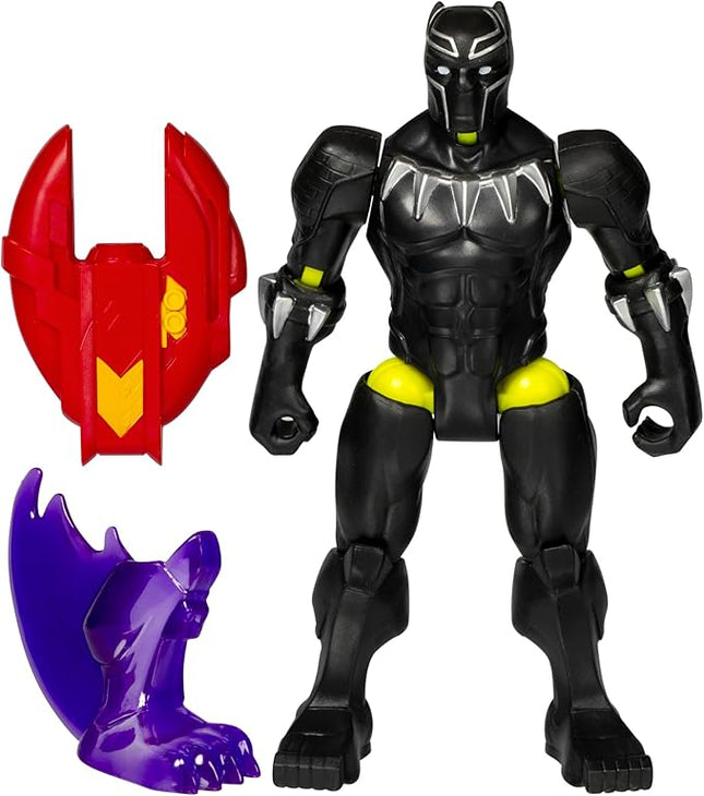 Avengers Marvel MixMashers Black Panther Custom Mix-and-Match Action Figure & Accessories, 5-Inch-Scale Super Hero Toys for Kids Ages 4+