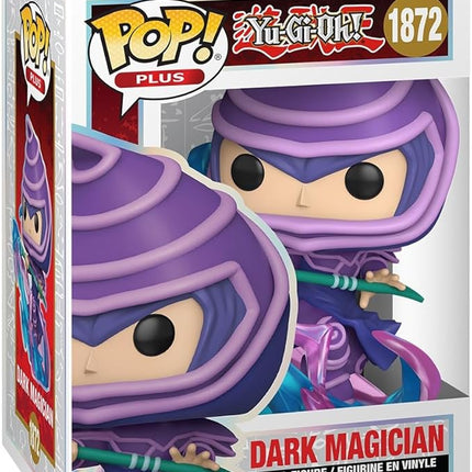 Funko Pop Plus: Yu-Gi-Oh- D Dark Magician - (Atk) - Collectable Vinyl Figure - Gift Idea - Official Merchandise - Toys for Kids & Adults - Anime Fans - Model Figure for Collectors and Display