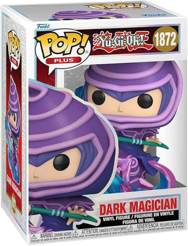Funko Pop Plus: Yu-Gi-Oh- D Dark Magician - (Atk) - Collectable Vinyl Figure - Gift Idea - Official Merchandise - Toys for Kids & Adults - Anime Fans - Model Figure for Collectors and Display