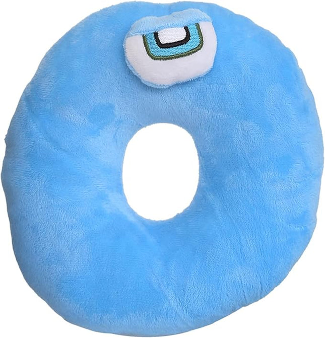 26-Letter Plush Toy Set (A-Z) - Cute Stuffed Plush Toys & Decorative Pillow, Educational Gift for Kids & Fun Home Decor (O)