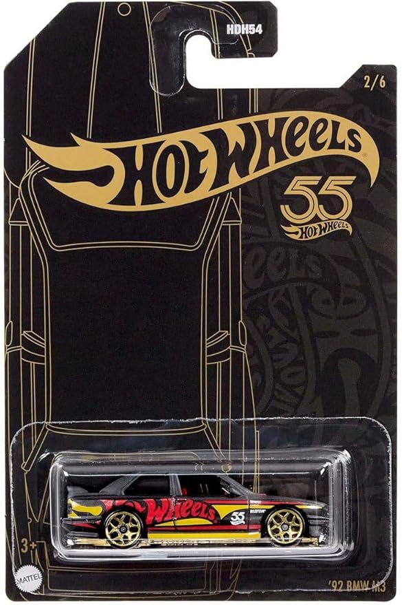 Hot Wheels '92 BMW M3, 55th Anniversary