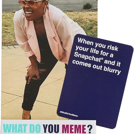 WHAT DO YOU MEME? Fresh Memes #2 Expansion Pack - Adult Card Games for Game Night from