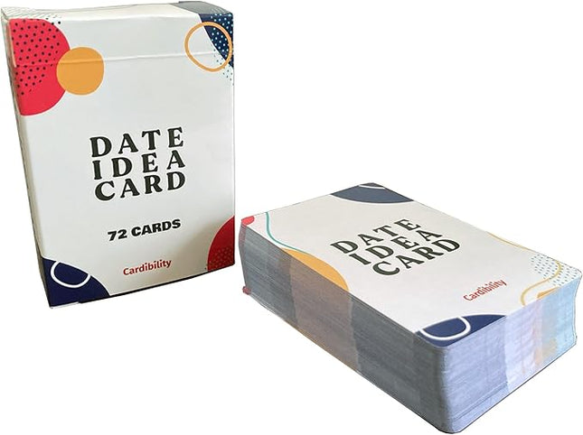 Date Idea Cards with 72 Prompts (2nd Edition)