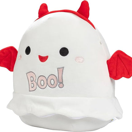 Squishmallows Original 10-Inch Melfy The Halloween Ghost - Official Jazwares Holiday Plush - Collectible Soft & Squishy Pillow Stuffed Animal Toy - 2025 Amazon Exclusive for Kids, Girls & Boys