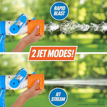 NERF Super Soaker Hydroburst Hose Blaster – Powerful Water Blaster Drenches Your Friends in Water