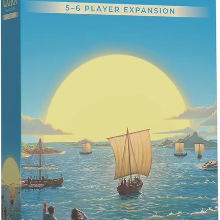CATAN Seafarers 5-6 Player Board Game Expansion (6th Edition) Add More Players to Your Adventure, Strategy Game for Kids & Adults, Ages 12+, 3-6 Players, 60-90 Minute Playtime