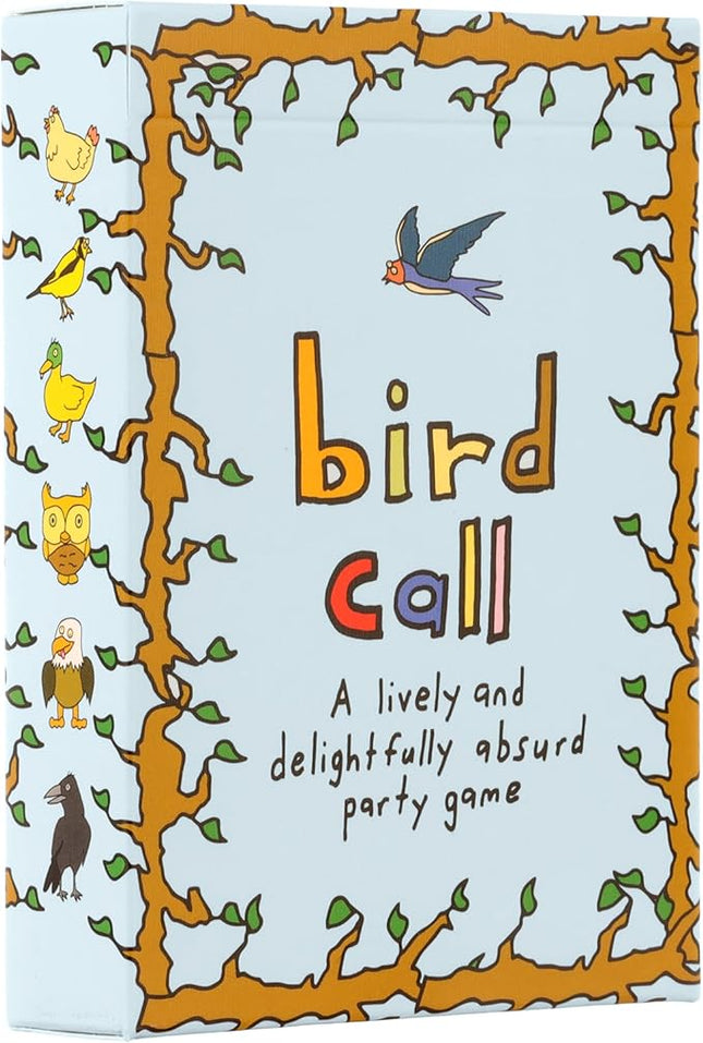 Bird Call - A Lively and Delightfully Absurd 5-Minute Party Game - High Energy Game - Bird Gifts - Bird Watching Gifts - Gifts for Bird Lovers - 3-8 Players and Ages 7+