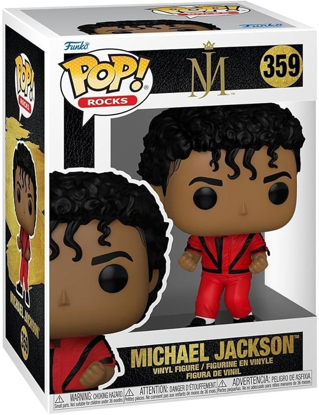 Funko POP! Rocks: Michael Jackson - (Thriller) - Collectable Vinyl Figure - Gift Idea - Official Merchandise - for Kids & Adults - Music Fans - Model Figure for Collectors and Display