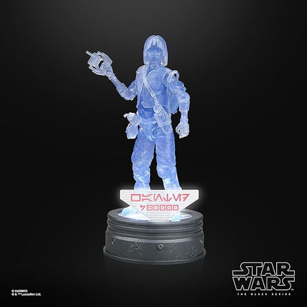 STAR WARS The Black Series Holocomm Collection OSHA Aniseya, Collectible 6 Inch Action Figure with Light-Up Holopuck