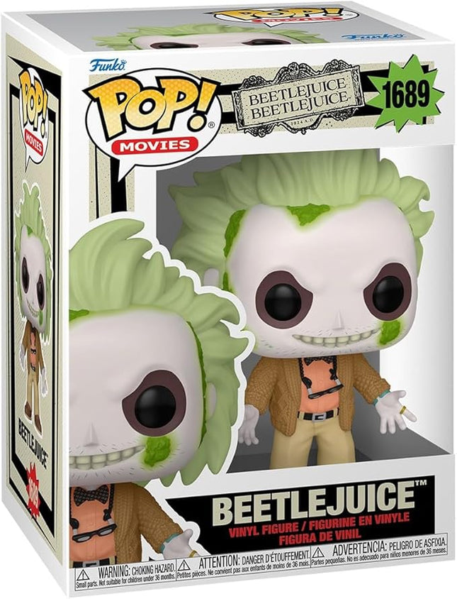 Funko Pop Movies: Beetlejuice Beetlejuice - 1/6 Odds for Rare Chase Variant - (Styles May Vary) - Collectable Vinyl Figure - Gift Idea - Official Merchandise - Toys for Kids & Adults