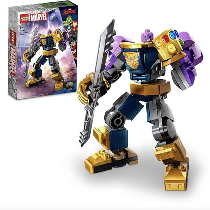 LEGO 76242 Marvel Mechanical Thanos Armor, Avengers Collector's Set, Building Toy with Infinity Glove for Children from 6 Years