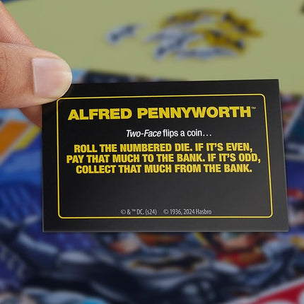 Monopoly Batman Edition Board Game | Monopoly Game for Batman Fans | Ages 8 and Up | 2 to 4 Players | Family Games | Strategy Games for Kids and Adults (Amazon Exclusive)