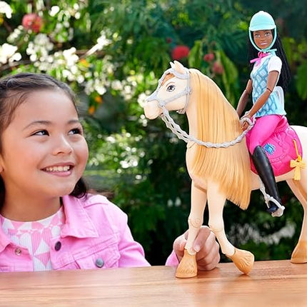 Barbie “Brooklyn” Doll & Accessories from Barbie Mysteries: The Great Horse Chase, Includes Fashion Doll, Removable Riding Outfit & Helmet