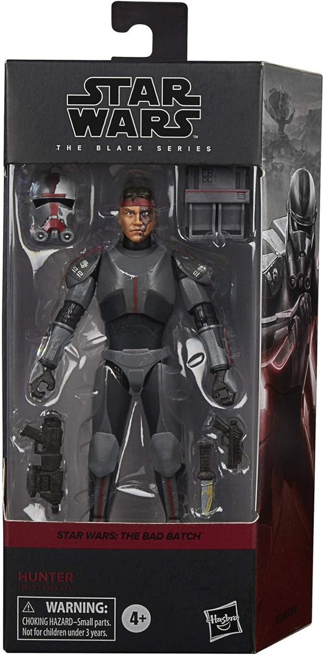 STAR WARS The Black Series Bad Batch Hunter 6-Inch-Scale The Clone Wars Collectible Action Figure, Toys for Kids Ages 4 and Up