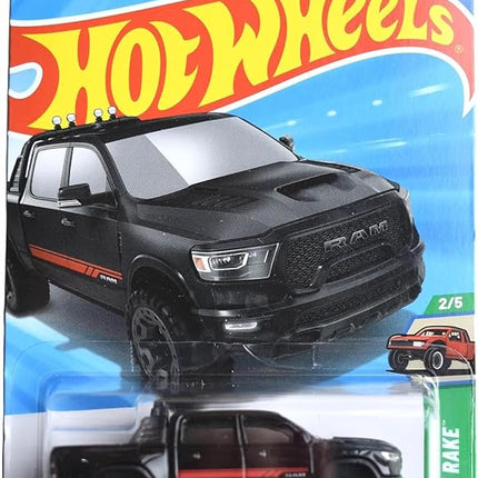 Hot Wheels '23 Ram 1500, HW Reverse Rake 2/5 [Black] 96/250