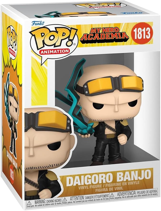 Funko Pop Animation: My Hero Academia (MHA) - Daigoro Banjo - (Black Whip) - Collectable Vinyl Figure - Gift Idea - Official Merchandise - Toys for Kids & Adults - Anime Fans