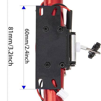 RC Car Winch,Universal Simulation Winch with Dual Motor Compatible with Traxxas TRX4 Axial SCX10 90046 D90 1/10 Scale RC Crawler Car