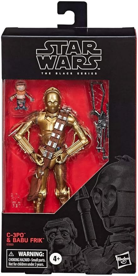 The Black Series 6" Action Figure C-3PO and Babu Frik