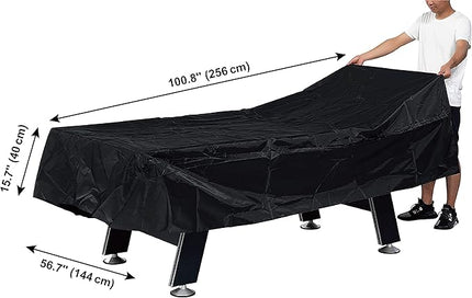 MD Sports Air Hockey Table with Arcade Electronic Scorer, Perfect for Family Game Rooms