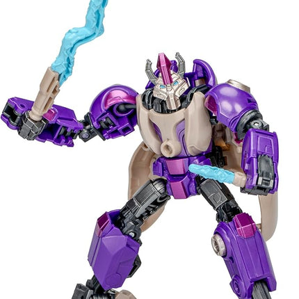 Transformers One Prime Changer Alpha Trion 5-Inch Robot Action Figure, Interactive Toys for Boys and Girls Ages 6 and Up