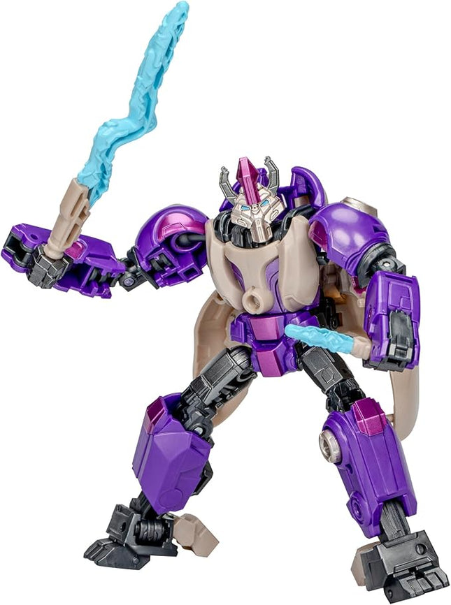 Transformers One Prime Changer Alpha Trion 5-Inch Robot Action Figure, Interactive Toys for Boys and Girls Ages 6 and Up