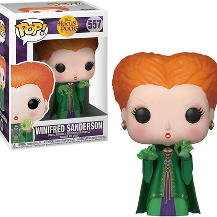 Funko Pop Disney: Hocus Pocus - Winifred Sanderson with Magic, Std - Collectable Vinyl Figure - Gift Idea - Official Merchandise - Toys for Kids & Adults - Comedy Fans - Model Figure for Collectors