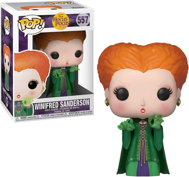 Funko Pop Disney: Hocus Pocus - Winifred Sanderson with Magic, Std - Collectable Vinyl Figure - Gift Idea - Official Merchandise - Toys for Kids & Adults - Comedy Fans - Model Figure for Collectors