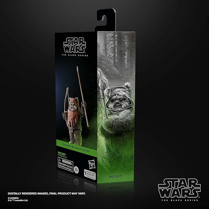 STAR WARS The Black Series Wicket W. Warrick, Return of The Jedi 6-Inch Action Figures, Ages 4 and Up