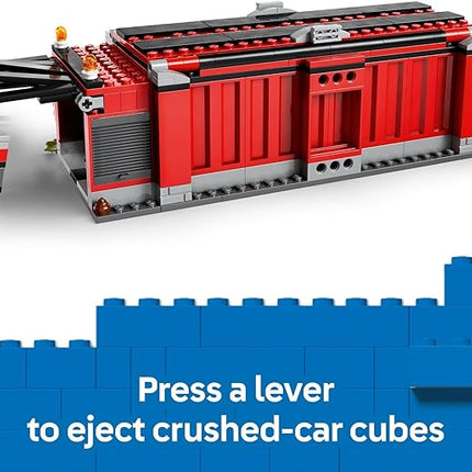 LEGO City Scrapyard with Cars - Building Toy Figures and Playset for Kids, Boys and Girls, Ages 7+ - Learning and Educational Toy for Pretend Play - Gift Idea for Birthdays - 60472