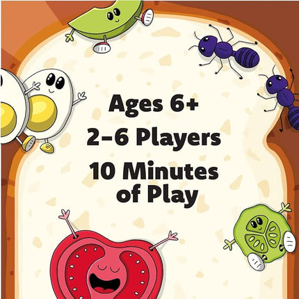 Gamewright – Slamwich – A Fast Flipping Card Game for Kids – Ages 6 and Up – Great for Family Game Night