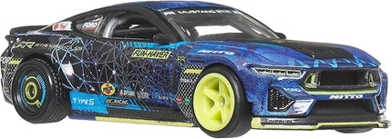 Hot Wheels Premium Car Culture 1:64 Scale Die-Cast 2024 Mustang RTR Spec 5-FD Collectible Vehicle with Real Riders Tires & Metal/Metal Body & Chassis