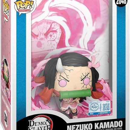 Funko Pop! Game Cover: Demon Slayer - Nezuko Kamado - Amazon Exclusive - Collectable Vinyl Figure - Gift Idea - Official Merchandise - Anime Fans - Figure for Collectors and Display