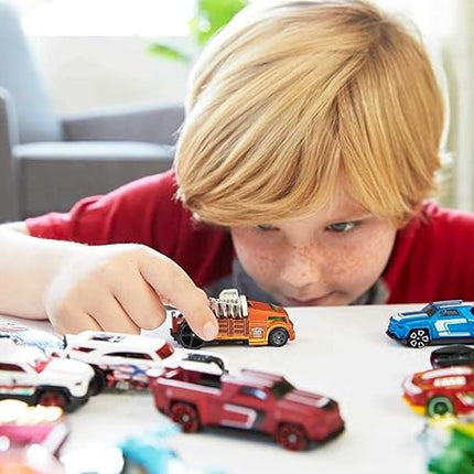 Hot Wheels Toy Cars or Trucks 5-Pack Bundle, 3-Themed Sets of 5 1:64 Scale Die-Cast Vehicles for Kids & Collectors, 15 Total (Styles May Vary)
