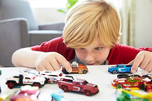 Hot Wheels Toy Cars or Trucks 5-Pack Bundle, 3-Themed Sets of 5 1:64 Scale Die-Cast Vehicles for Kids & Collectors, 15 Total (Styles May Vary)