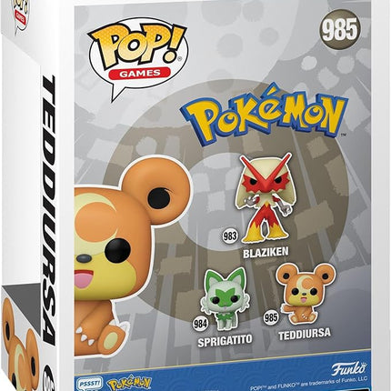 Funko Pop! Games: Pokemon - Teddiursa