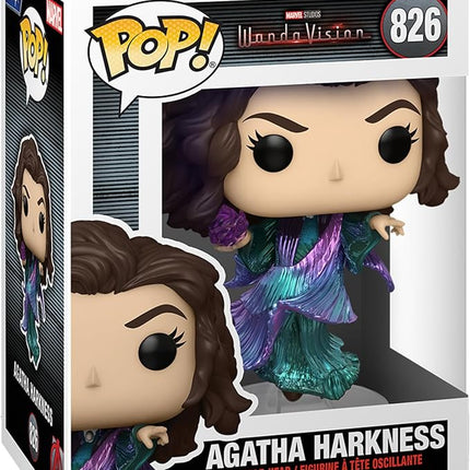 Funko POP Pop! Marvel: Wandavision - Agatha Harkness Vinyl Figure, Multicolor, 3.75 inches