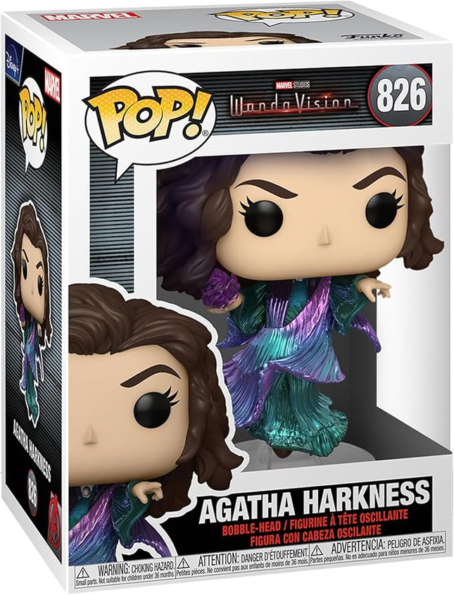 Funko POP Pop! Marvel: Wandavision - Agatha Harkness Vinyl Figure, Multicolor, 3.75 inches
