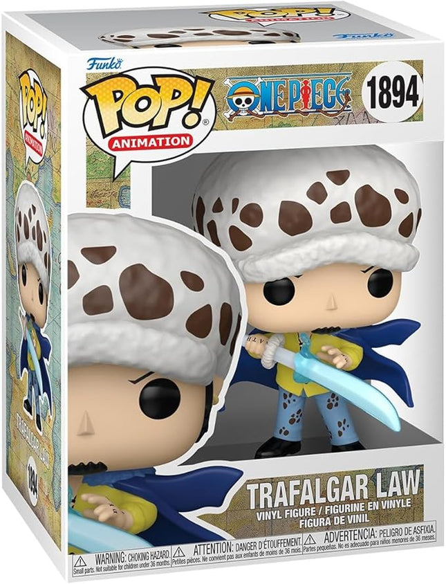 Funko Pop Animation: One Piece - Law with Blue Anesthesia - Collectable Vinyl Figure - Gift Idea - Official Merchandise - Toys for Kids & Adults - Anime Fans - Model Figure for Collectors