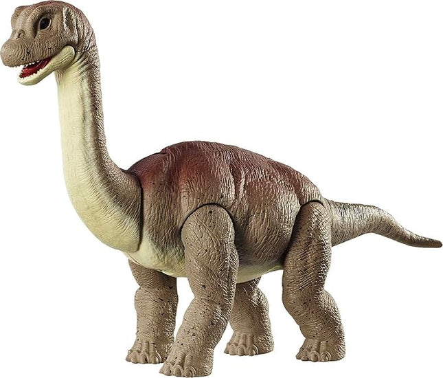 Jurassic World Toys Wild Pack Brachiosaurus Camp Cretaceous Herbivore Dinosaur Action Figure Toy with Movable Joints, Realistic Sculpting & Attack Feature, Kids Ages 3 Years & Up