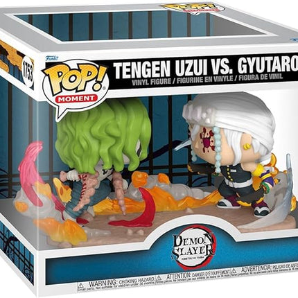 Funko POP Moments: DS - Tengen Uzui Vs Gyutaro - Demon Slayer - Collectable Vinyl Figure - Gift Idea - Official Merchandise - for Kids & Adults - Anime Fans - Model Figure for Collectors and Display
