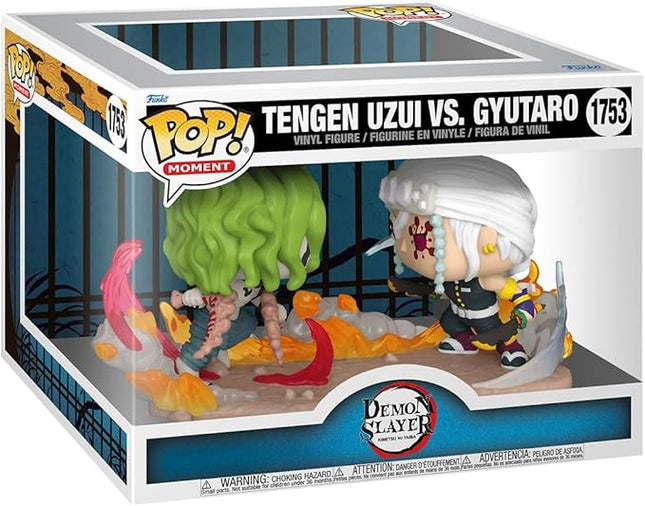 Funko POP Moments: DS - Tengen Uzui Vs Gyutaro - Demon Slayer - Collectable Vinyl Figure - Gift Idea - Official Merchandise - for Kids & Adults - Anime Fans - Model Figure for Collectors and Display