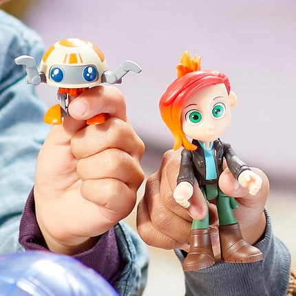 Star Wars: Young Jedi Adventures The Crimson Firehawk, 17-Inch Ship with 2 Action Figures, Toys, Preschool Toys for 3 Year Old Boys & Girls