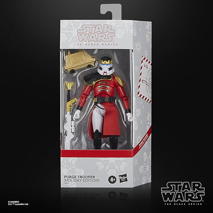 Star Wars The Black Series Purge Trooper (Holiday Edition), Star Wars Collectible 15 cm Action Figures, Ages 4 and Up