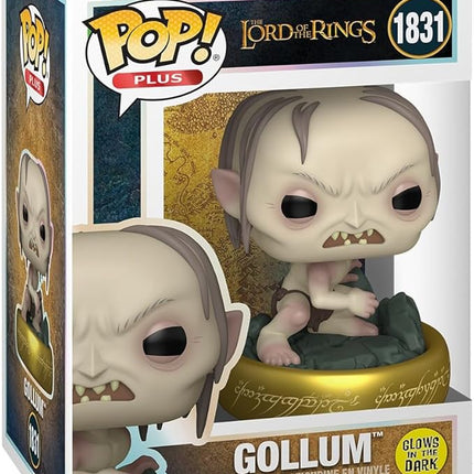 Funko Pop! Plus: The Lord of The Rings - Gollum - Glow in The Dark - Collectable Vinyl Figure - Gift Idea - Official Merchandise - Toys for Kids & Adults - TV Fans - Model Figure for Collectors
