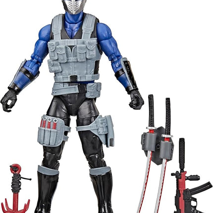G.I. Joe Classified Series #165, Snake Eyes V4, Collectible 6 Inch Action Figure with 7 Accessories