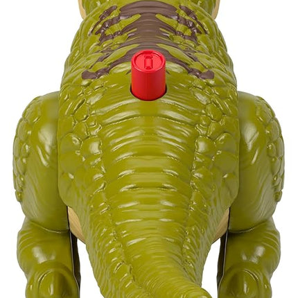 Fisher-Price Imaginext Jurassic World Dinosaur Action Figure with Kid-Activated Motion, 8-inch Tyrannosaurus Rex Dino Toy