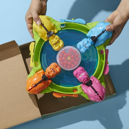 Hasbro Gaming Hungry Hungry Hippos Game for Preschoolers | Instant Marble Relaunch, Easy Set-Up & Storage| Ages 4 and Up | 2 to 4 Players | Kids Games